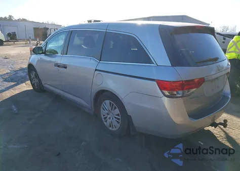 2014 Honda Odyssey Lx из США, поврежденный, VIN 5FNRL5H22EB045970